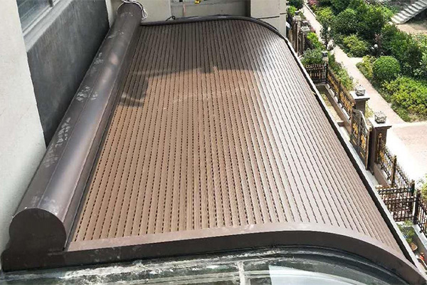 Aluminum Alloy Roof Roller Shutters Case