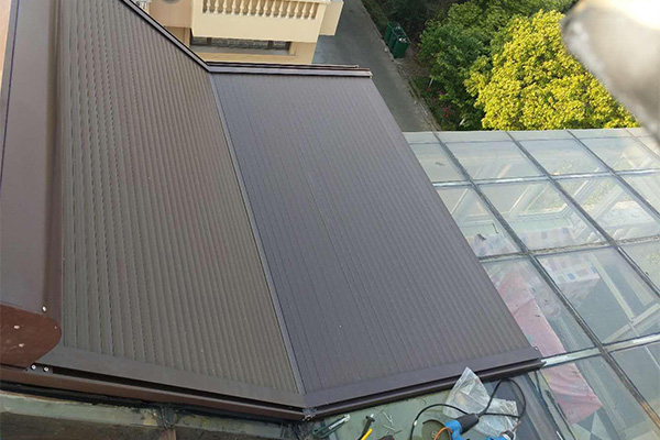 Aluminum Alloy Roof Roller Shutters Case