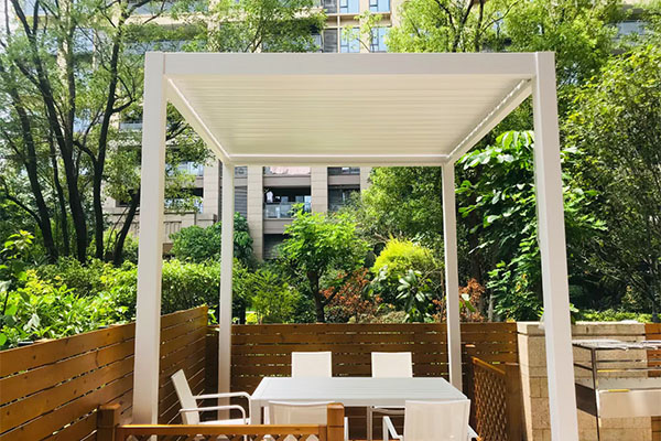 Aluminum Bioclimate Pergola Case