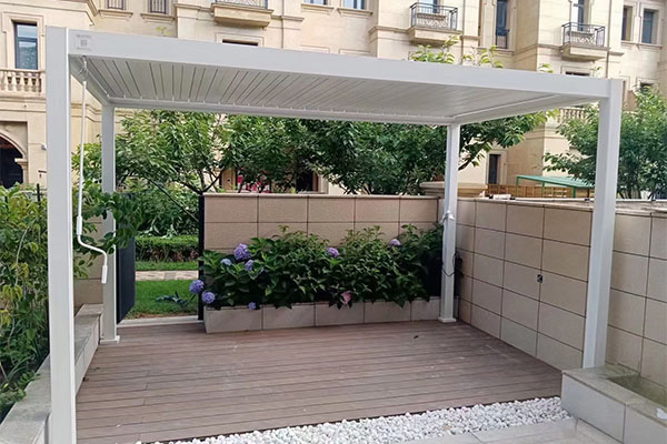 Aluminum Bioclimate Pergola Case