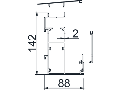 HF228 Retractable Louvered Pergola Posts