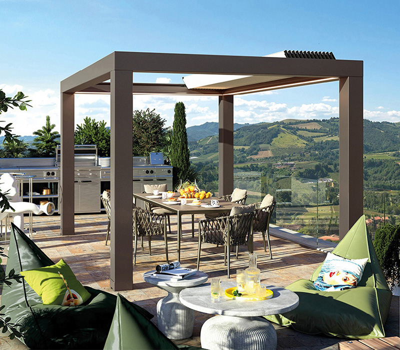 Retractable Louvered Pergola Catalog