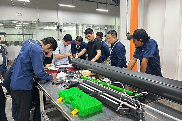 Hands-On Training at Our Factory